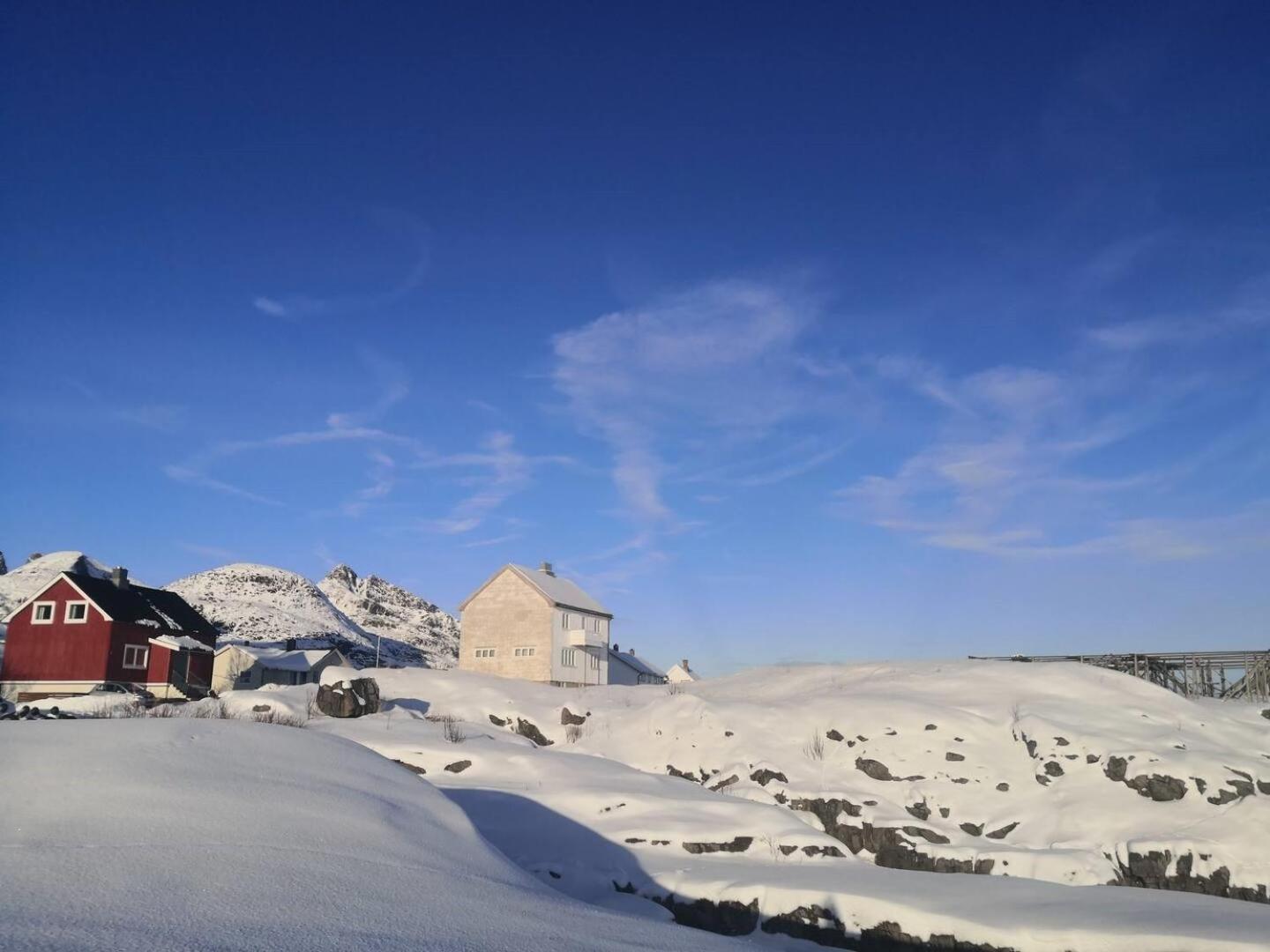 House With Amazing View & Location In Tind Vila Sørvågen Exterior foto